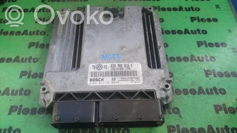 Engine control unit/module ECU   0281011145,038906016K