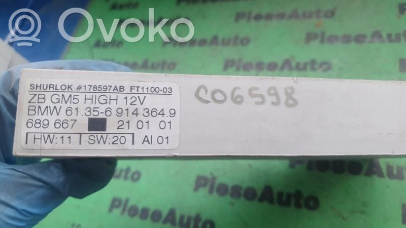 BMW 3 E46 Komforto modulis 