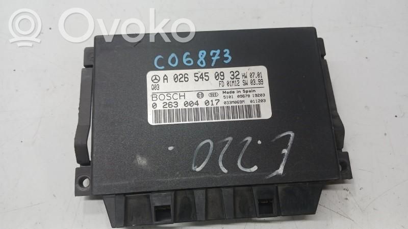 Module confort   0263004017,026304017,A0265450932