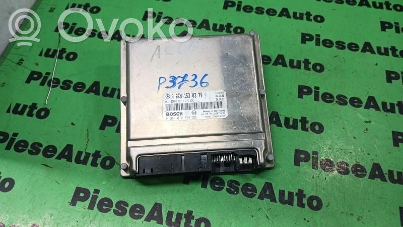 Mercedes-Benz A W169 Komputer / Sterownik ECU silnika 
