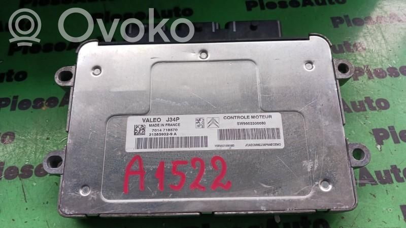 Peugeot 207 Engine control unit/module ECU 
