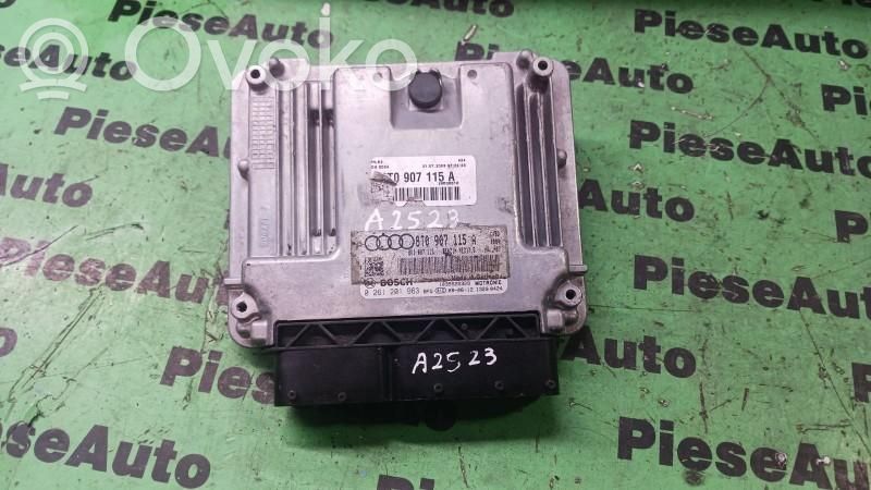 Unidad de control/módulo ECU del motor   0261201963,8T0907115A