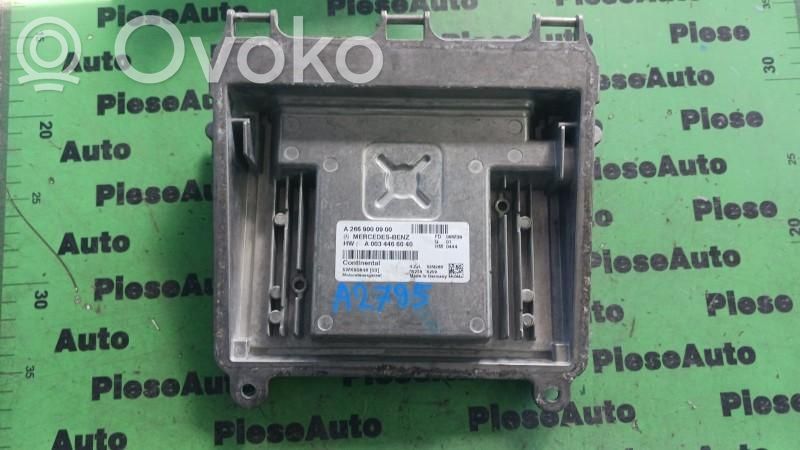 Mercedes-Benz A W169 Komputer / Sterownik ECU silnika 