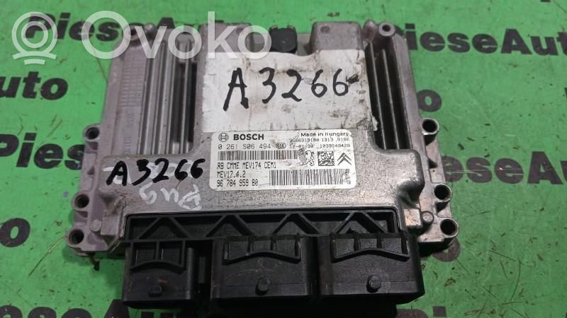 Peugeot 208 I Engine control unit/module ECU 
