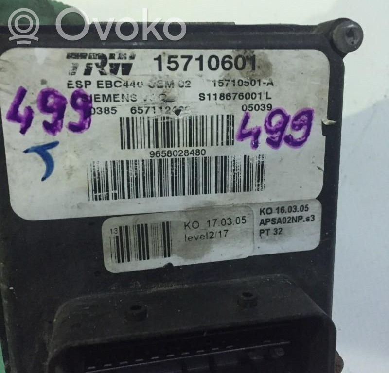 Peugeot 407 Citu veidu vadības bloki / moduļi 
