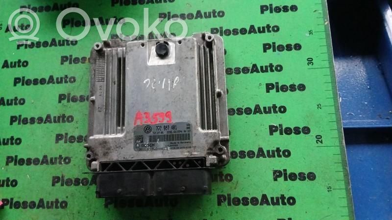 Volkswagen Touareg I Engine control unit/module ECU 