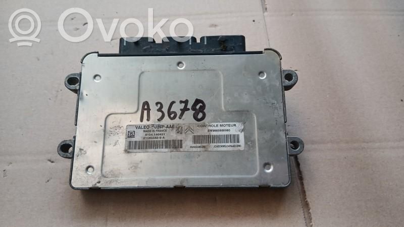 Unité de commande, module ECU de moteur   215865629A,9665666980,SW9665666980
