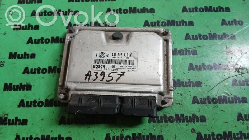 Engine control unit/module ECU   0281010974,038906019AT