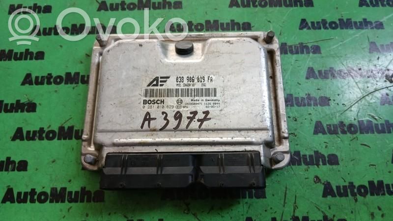 Unité de commande, module ECU de moteur   0281010629,038906019FA