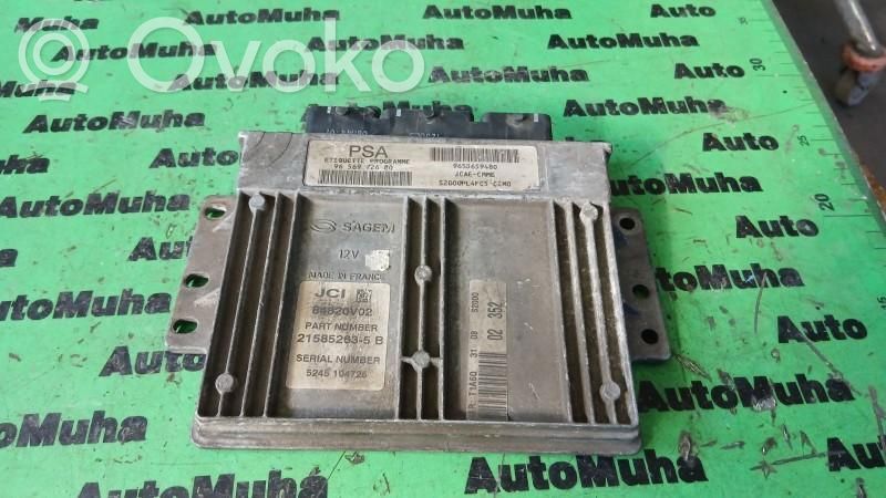 Engine control unit/module ECU   9653659480,9656972680