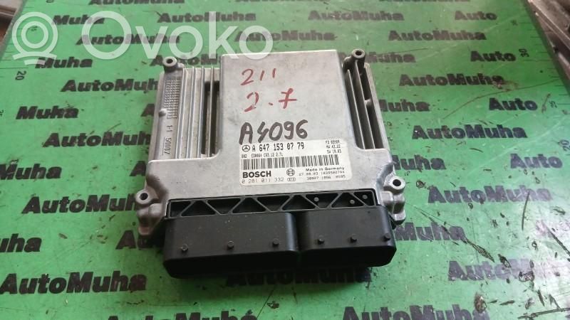 Mercedes-Benz E W211 Engine control unit/module ECU 