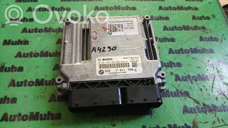 BMW 5 E60 E61 Unidad de control/módulo ECU del motor 