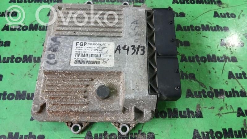 Engine control unit/module ECU   55190069,MJD6J0C2