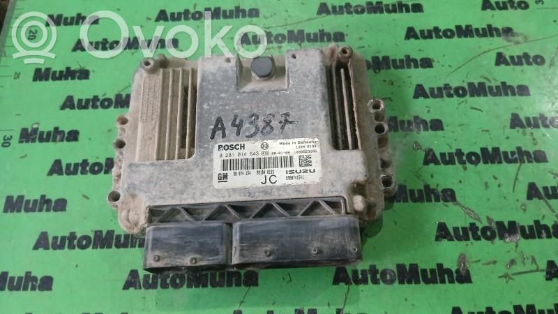 Opel Astra H Unitate control motor/modul ECU 