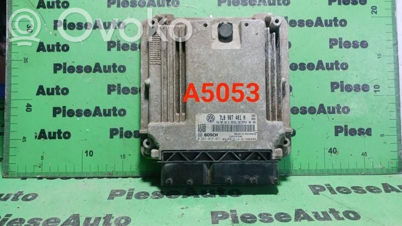 Volkswagen Touareg I Engine control unit/module ECU 