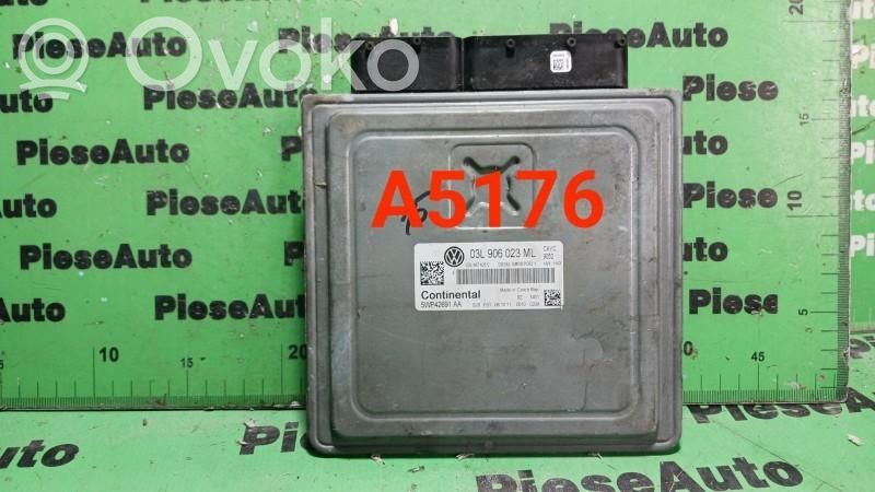 Engine control unit/module ECU   03L906023ML,5WP42691AA
