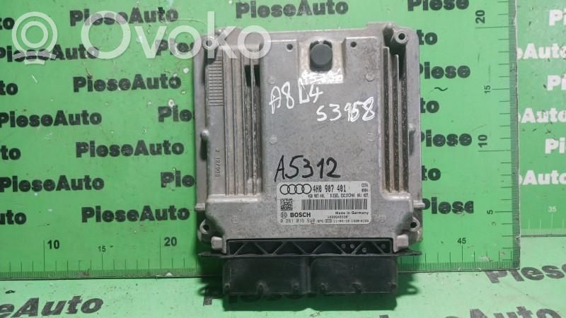 Audi A8 S8 D4 4H Unité de commande, module ECU de moteur 