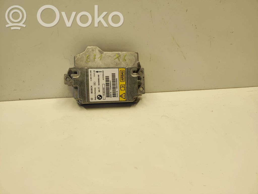 Airbag control unit/module   31924008301Z,0285010258,13B0035H0820G,9240083
