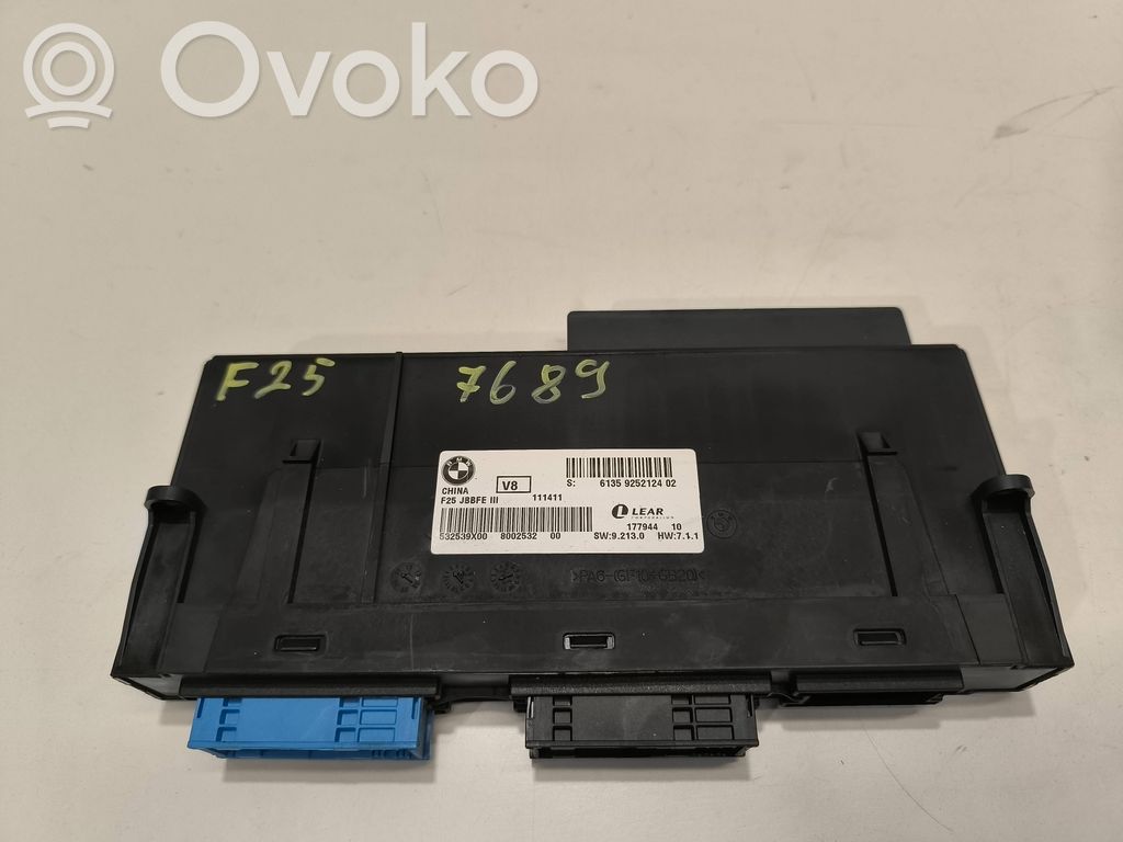 BMW X3 F25 Moduł / Sterownik komfortu 