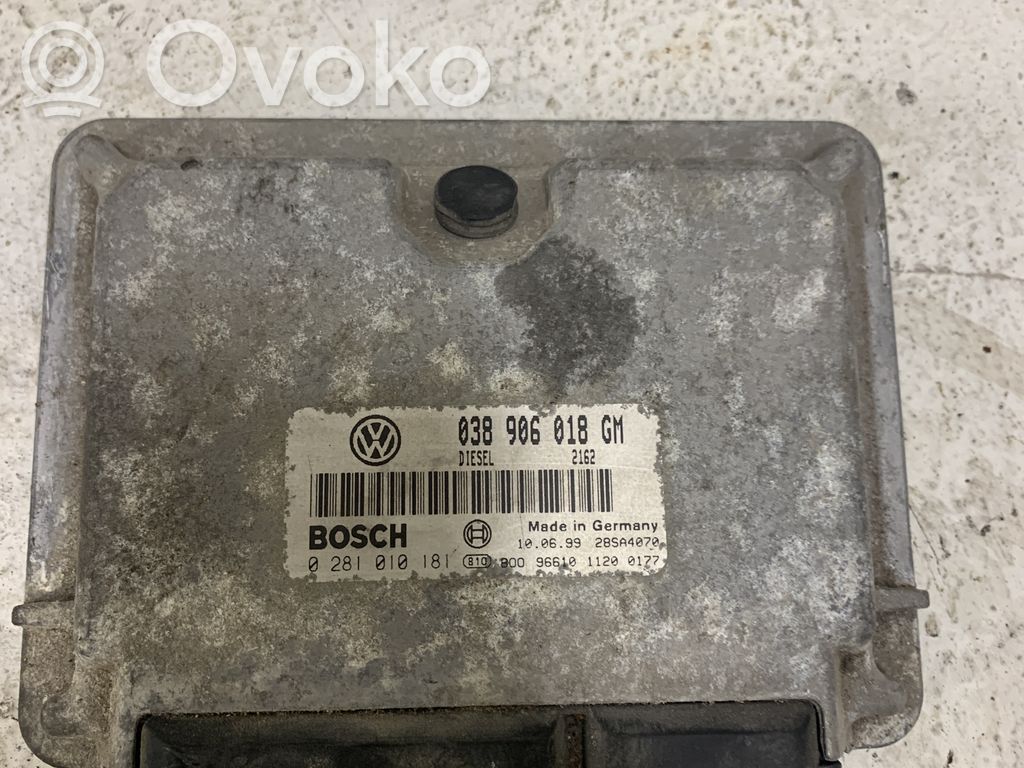 Skoda Octavia Mk1 (1U) Engine control unit/module 