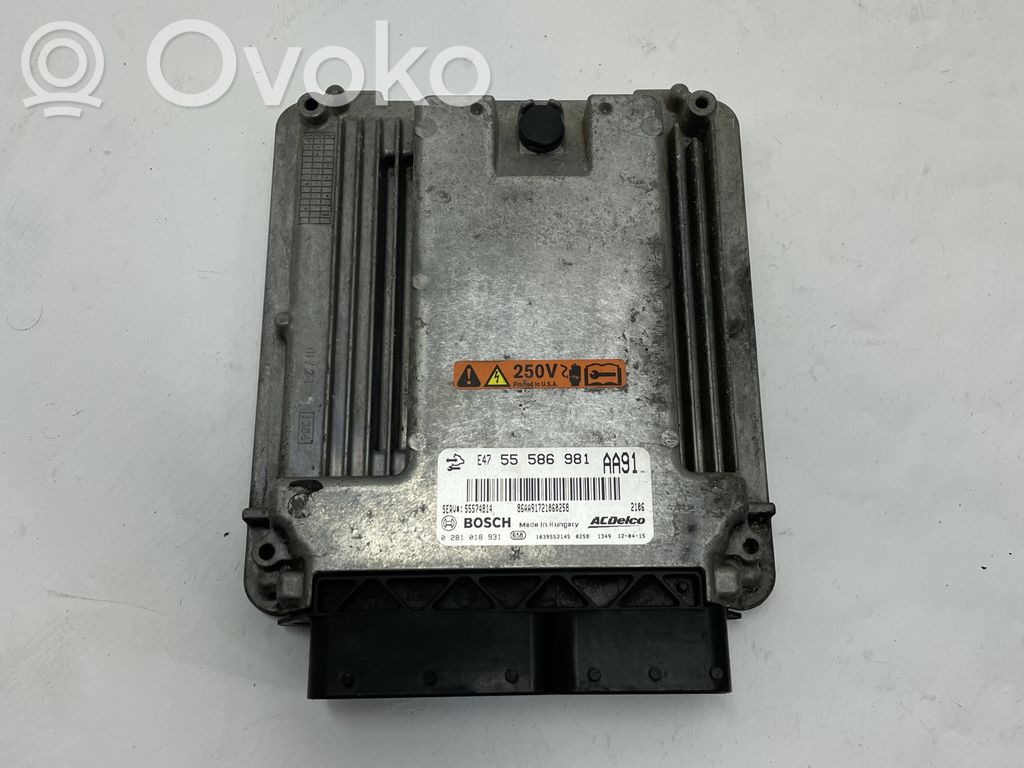 Opel Insignia A Engine control unit/module 