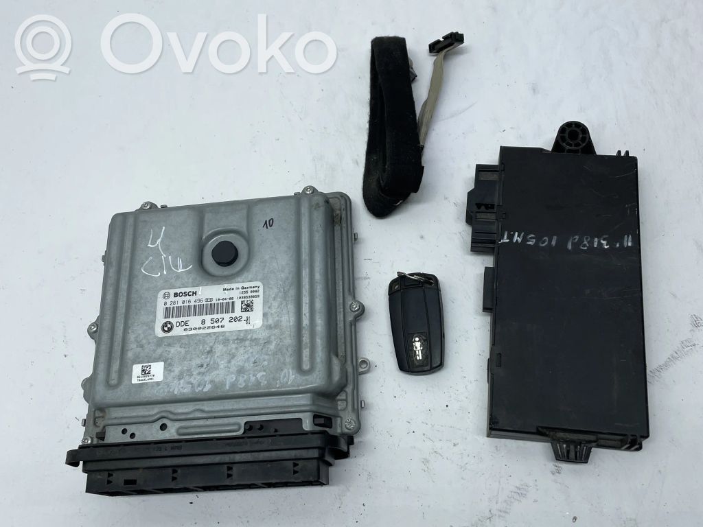 BMW 3 E90 E91 Engine ECU kit and lock set 