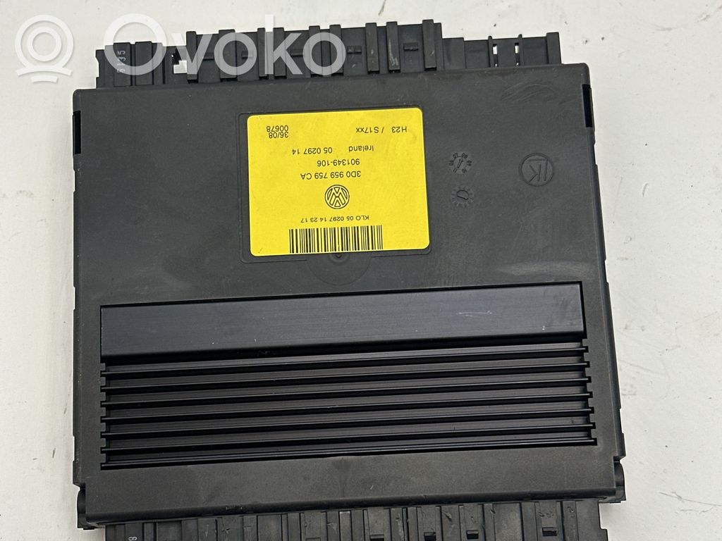 Volkswagen Phaeton Seat control module 