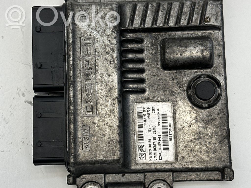 Citroen Jumper Engine control unit/module 