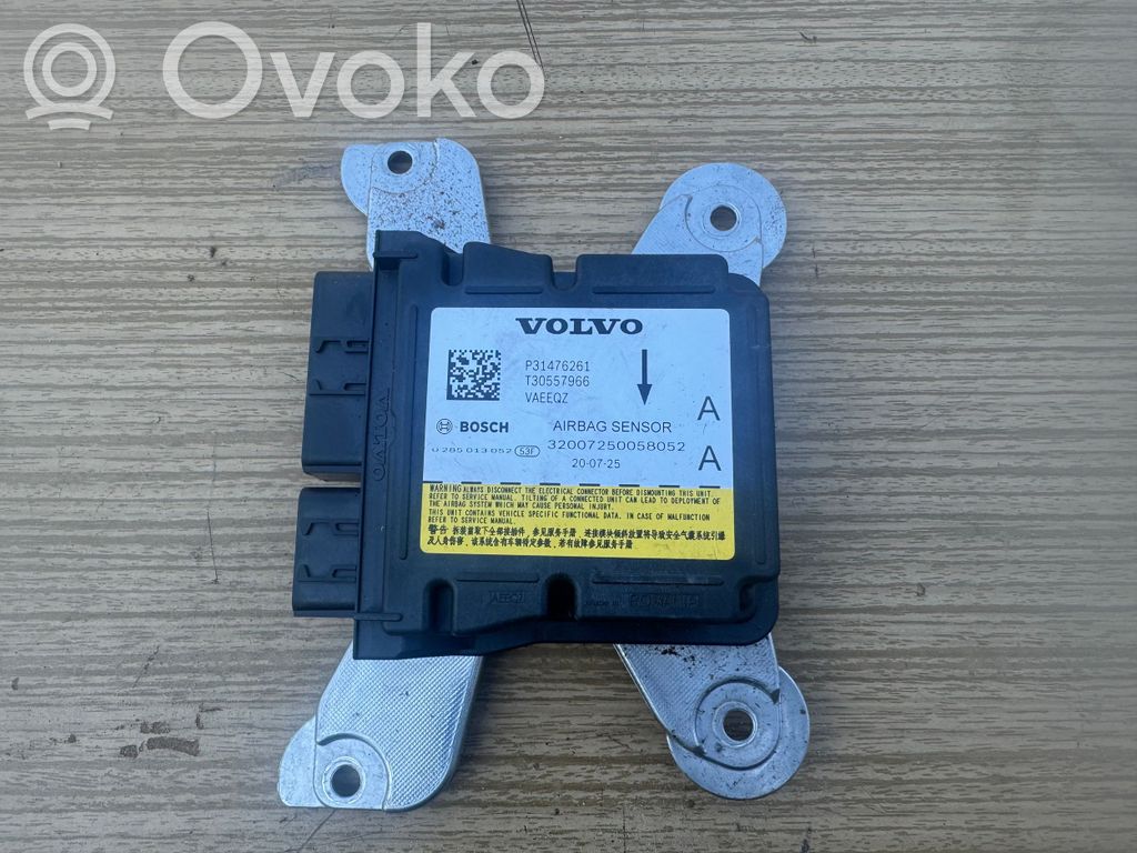 Volvo S60 Airbag control unit/module 