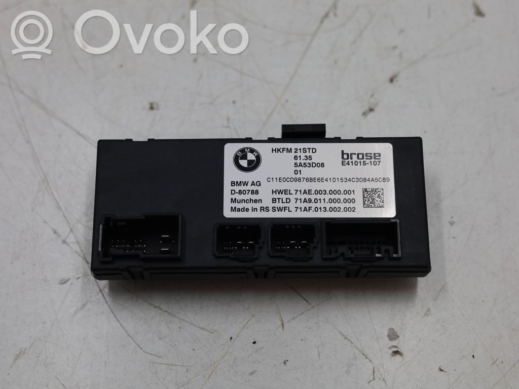 BMW 2 Active Tourer U06 Tailgate/trunk control unit/module 