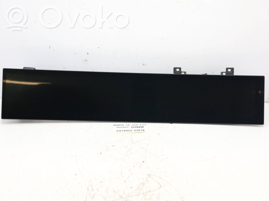 BMW iX Screen/display/small screen 