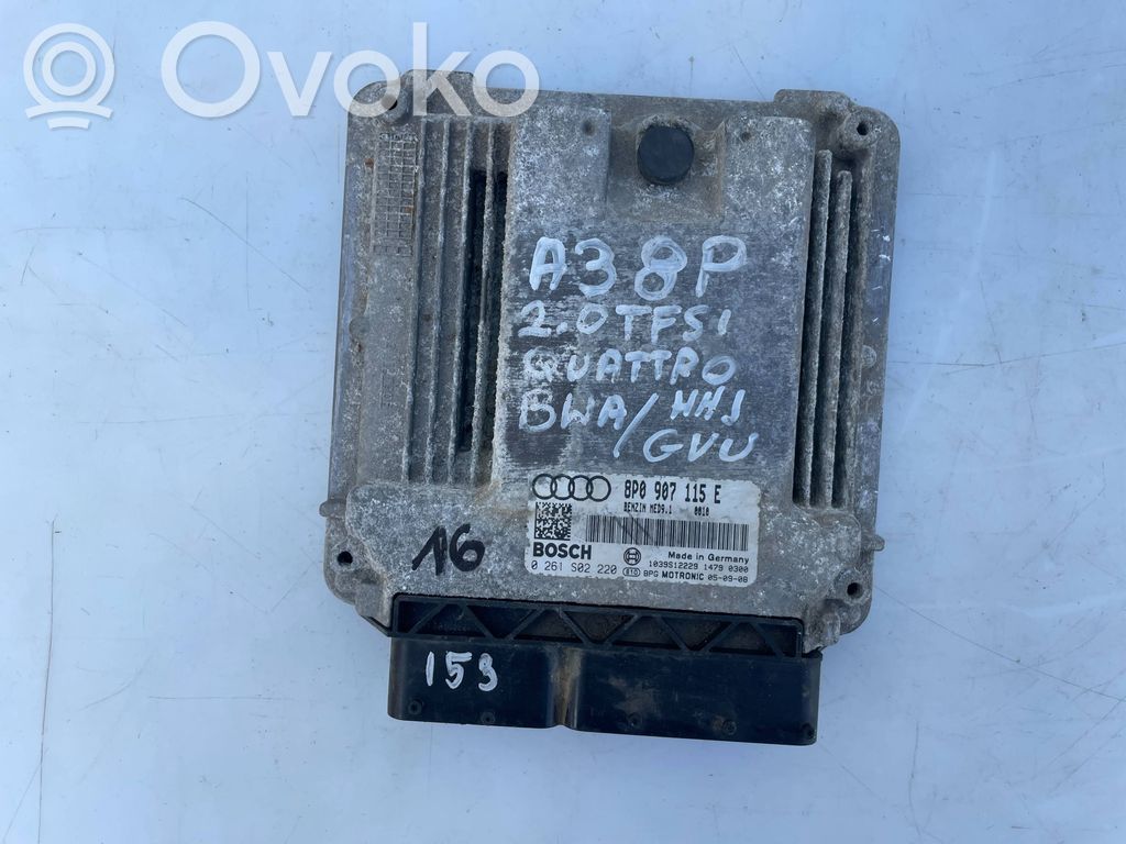 Audi A3 S3 8P Engine control unit/module 