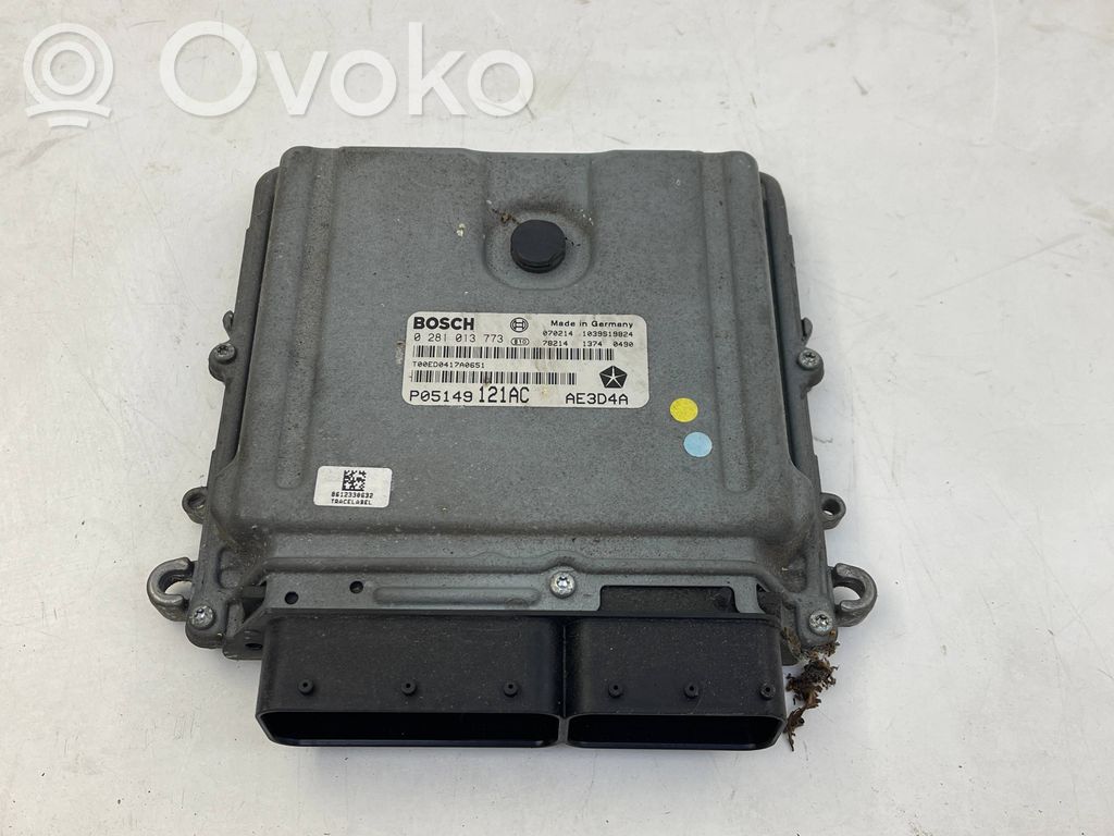 Engine control unit/module   P05149121AC,1039S19824,0281013773