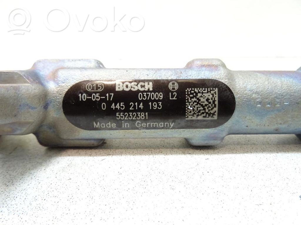 Fiat Doblo Listwa wtryskowa 