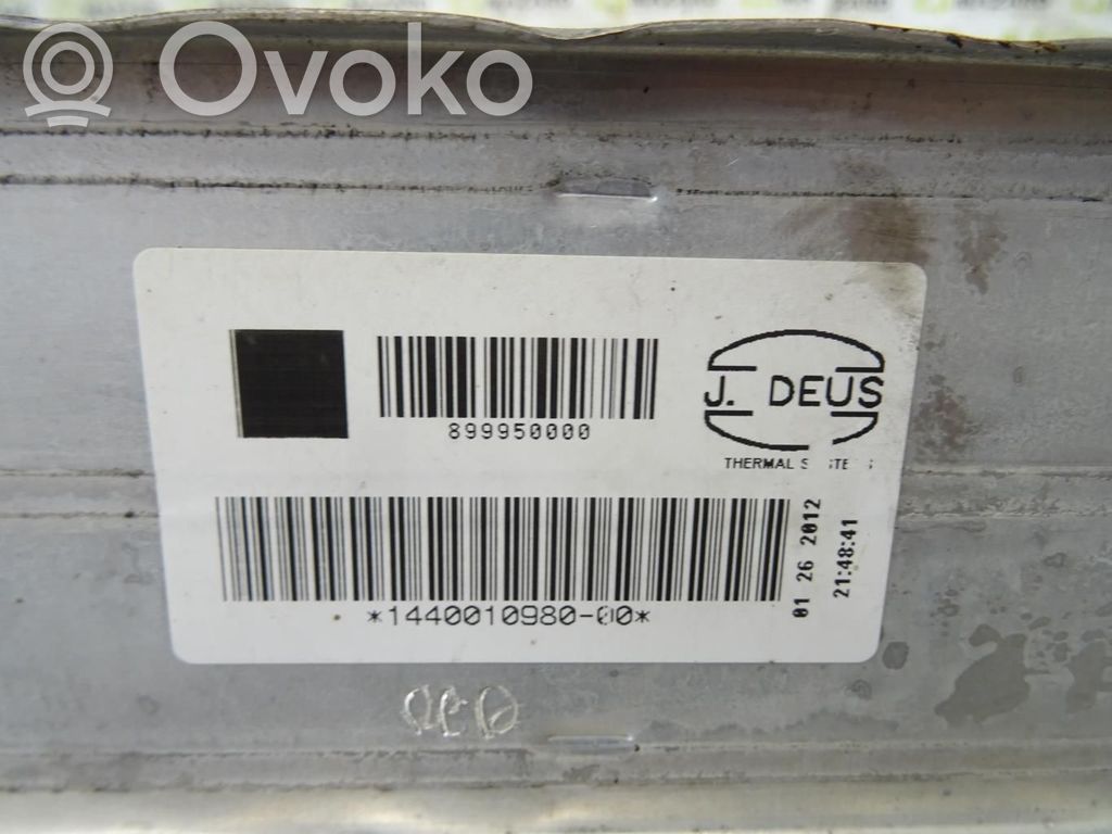 Peugeot Expert Intercooler radiator 