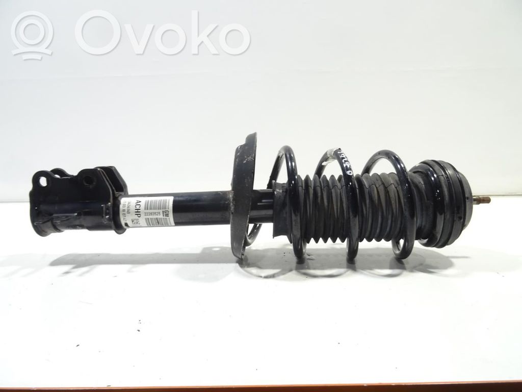 Opel Corsa E Front shock absorber with coil spring 