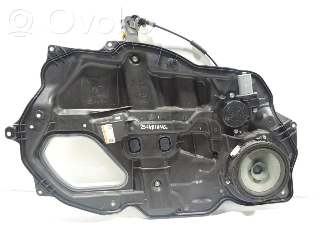 Mazda 2 Front door window regulator with motor 