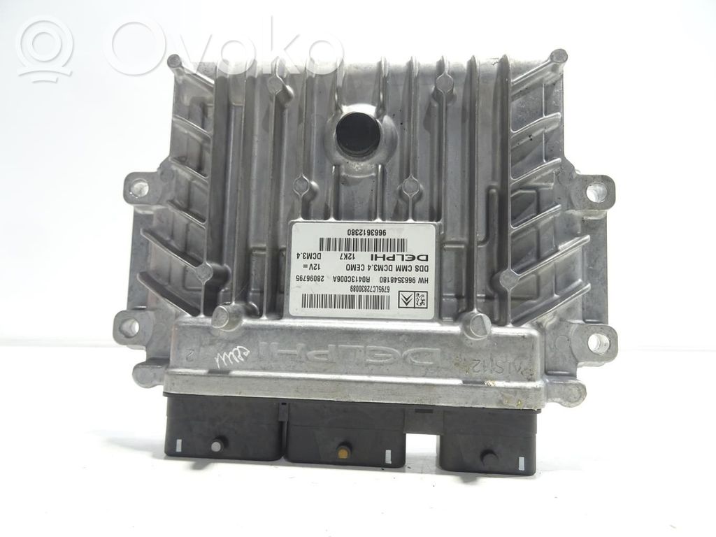 Peugeot 407 Engine control unit/module 