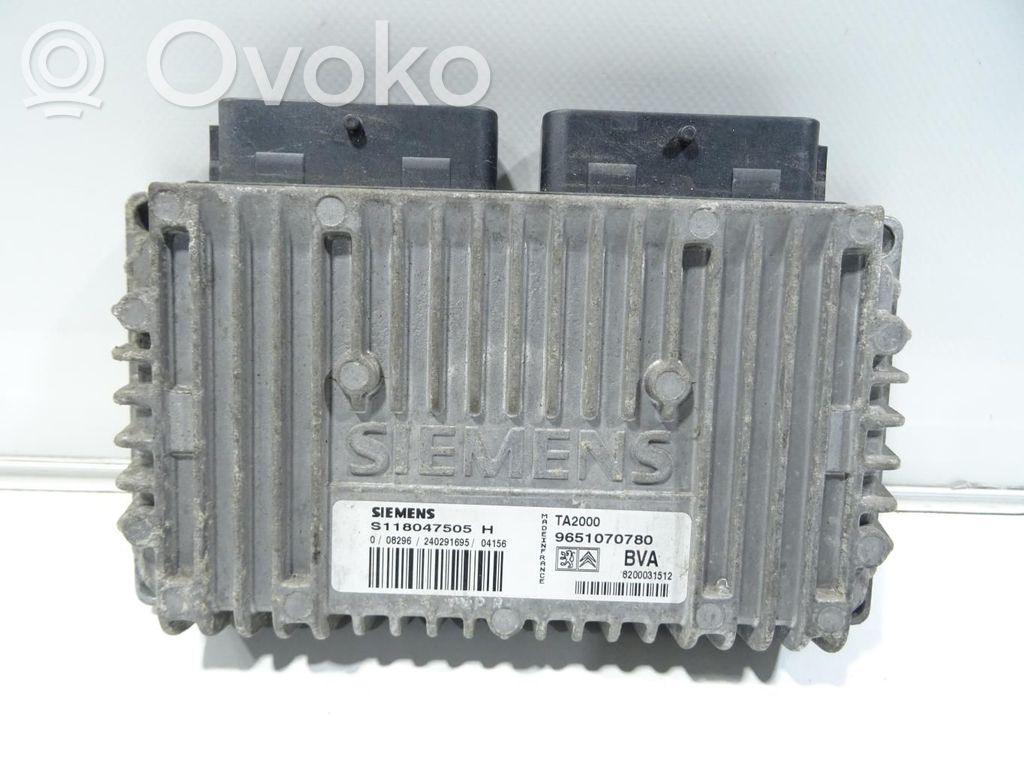 Peugeot 307 Gearbox control unit/module 