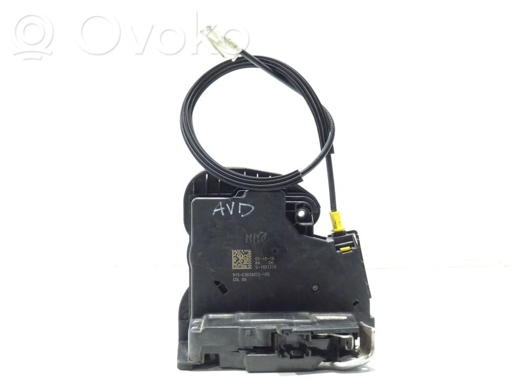 Opel Astra K Etuoven lukko 