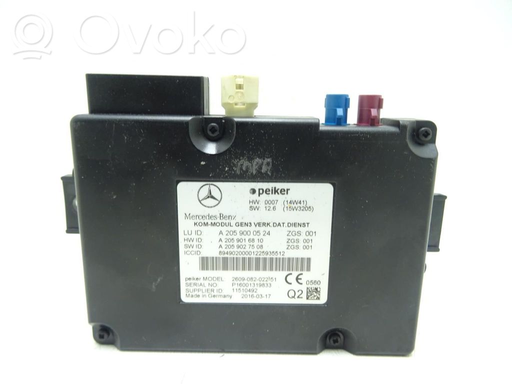 Mercedes-Benz A W176 Calculateur moteur ECU 