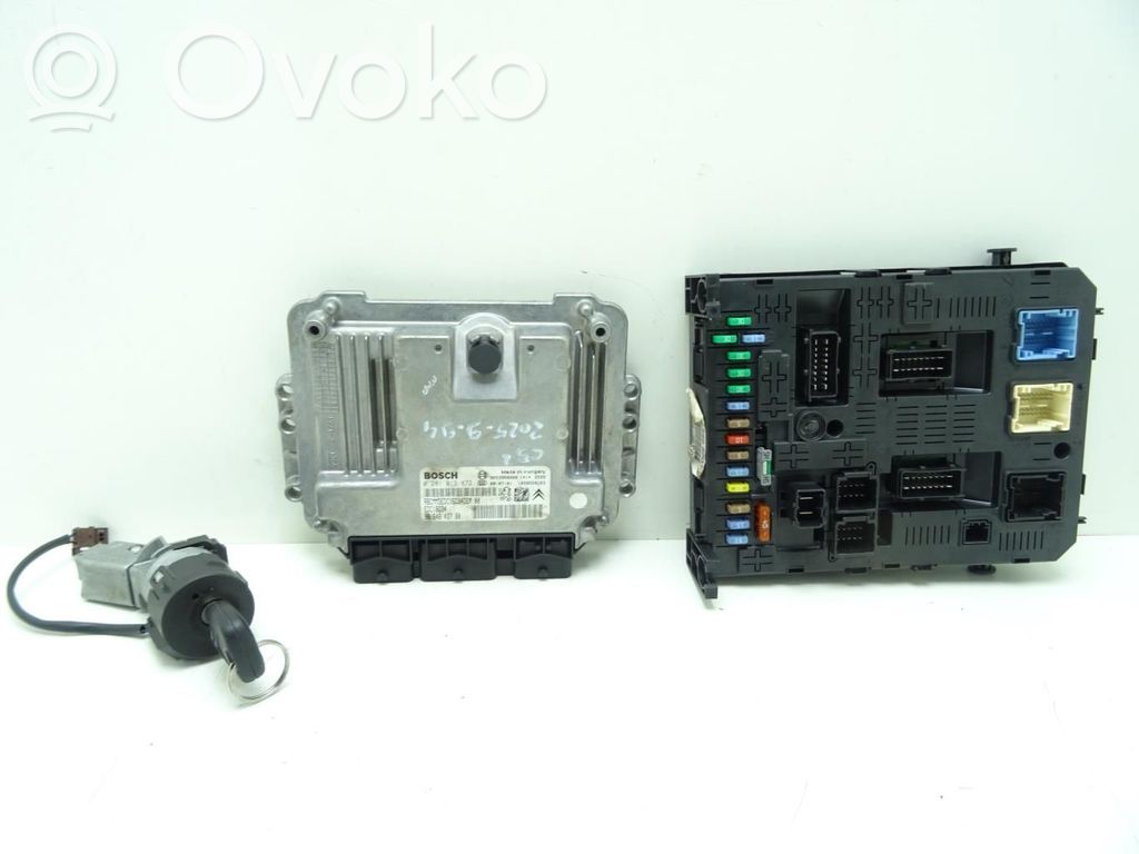 Citroen C5 Engine ECU kit and lock set 
