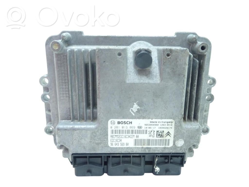 Peugeot Expert Engine control unit/module 