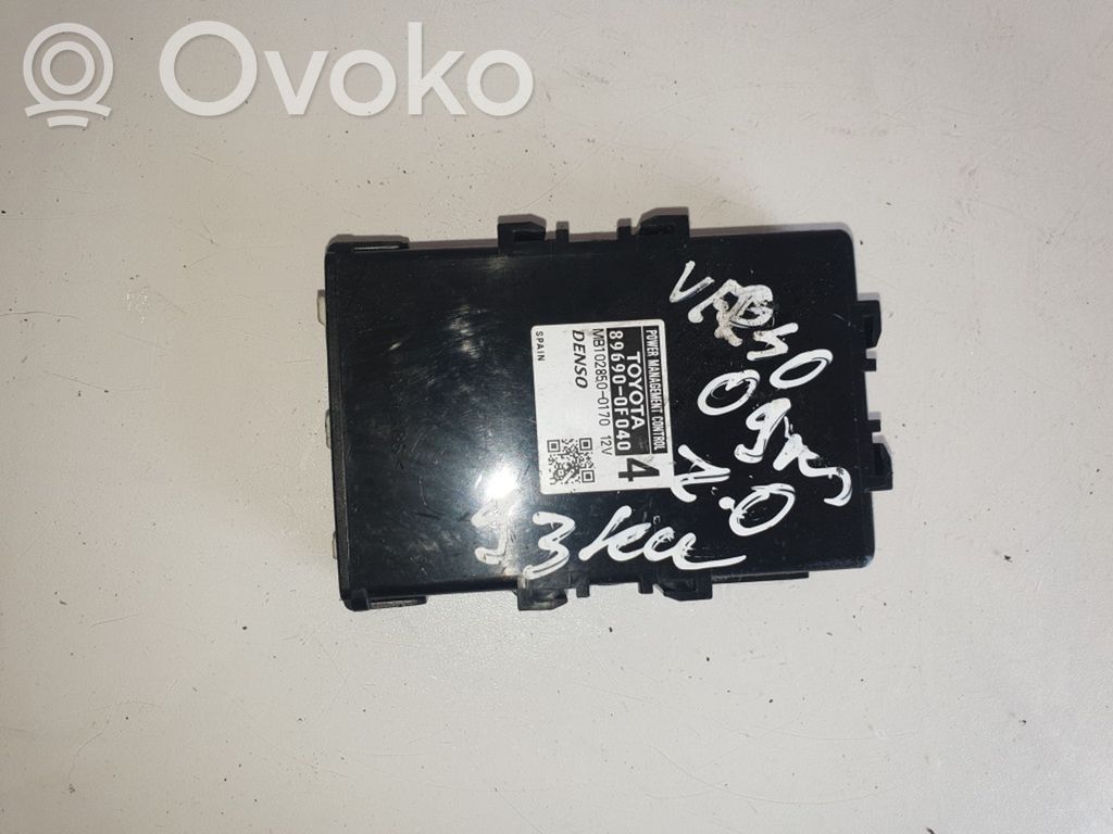 Toyota Verso Muut ohjainlaitteet/moduulit 