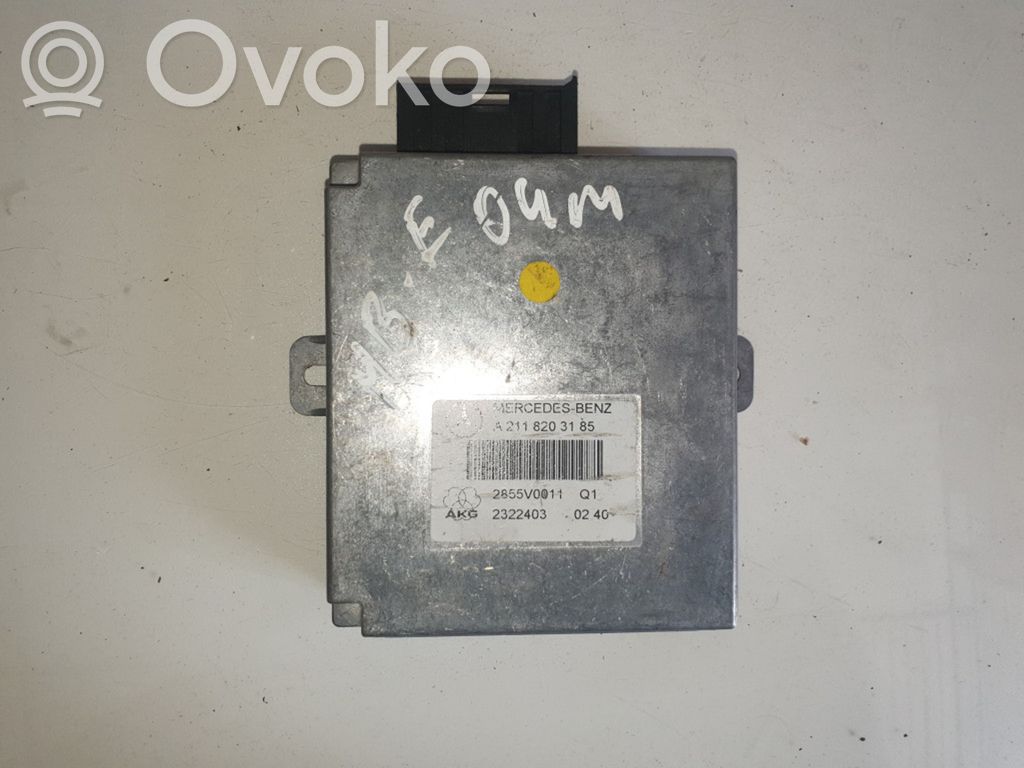 Mercedes-Benz E W211 Phone control unit/module 