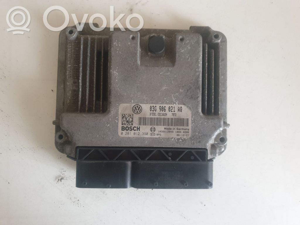 Engine control unit/module   03G906021AQ