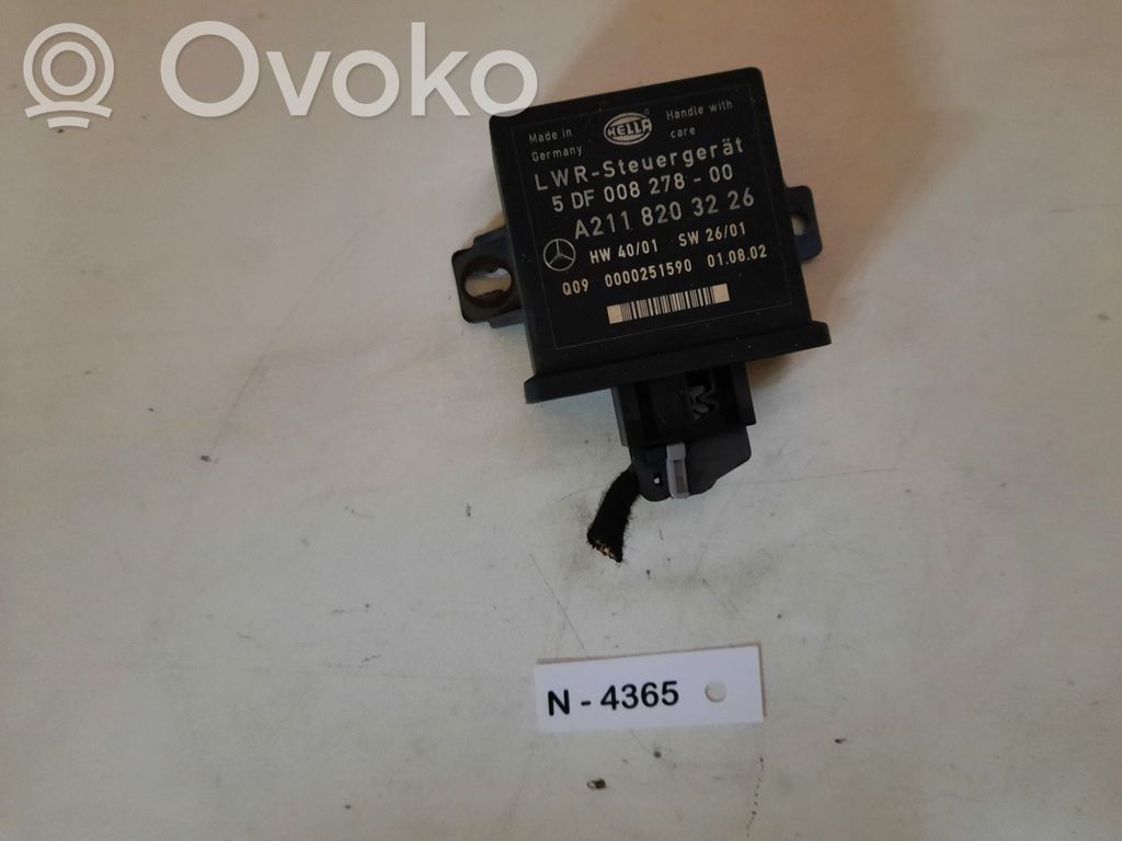Mercedes-Benz E W211 Other control units/modules 