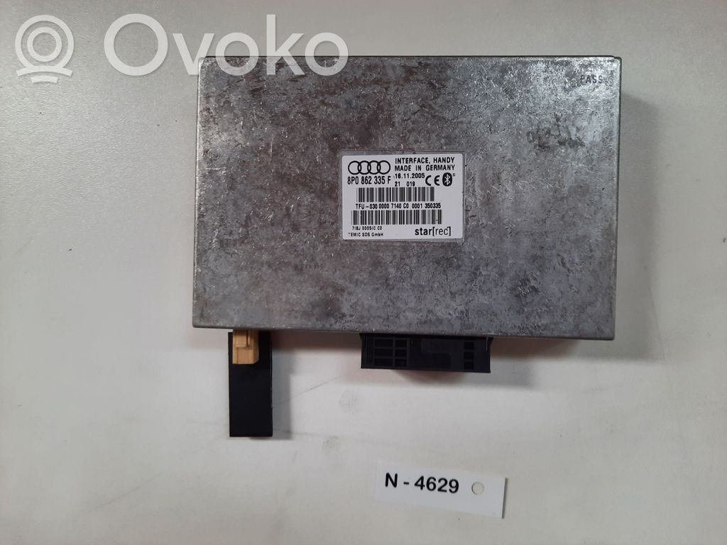Audi A4 S4 B7 8E 8H Bluetooth control unit module 