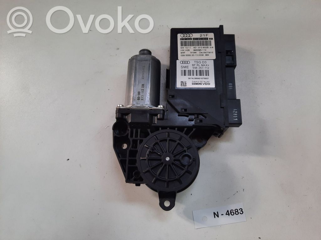 Audi A8 S8 D3 4E Front door window regulator motor 