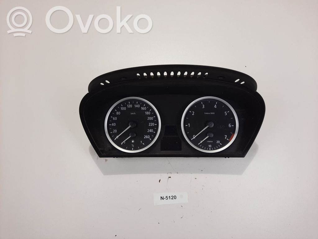 BMW 5 E60 E61 Speedometer (instrument cluster) 